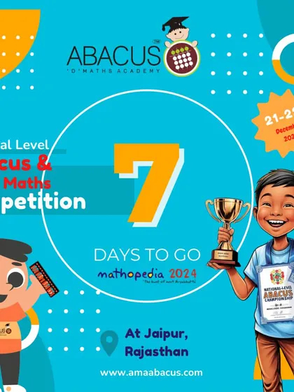 7 days to go! A week away from our biggest national event.