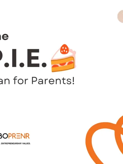 Introducing The P.I.E. Plan for Parents: Play, Invest, Explore. It's our simple framework to guide your child on their innovation journey.