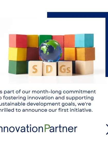 Our #InnovationPartner initiative is part of our month-long commitment to fostering innovation and supporting sustainable development goals.