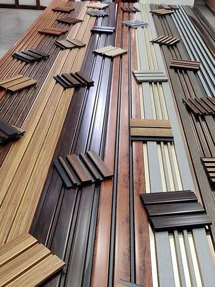 Here you can see the variety of textures and designs available in our fluted charcoal panel collection. We have over 50 designs to choose from.