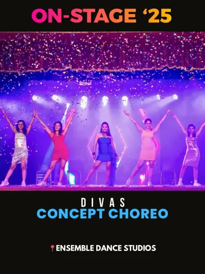 The 'Divas' concept choreo piece performed by our adult students. These advanced classes focus on performance quality, expression, and complex choreography.