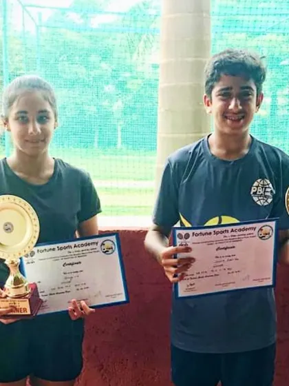 The winners of the AITA TS3 Under 14 tournament. These events provide crucial ranking points for junior players.