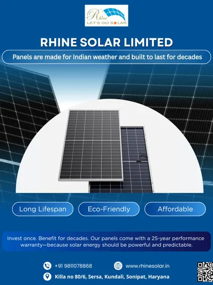 Our panels are made for Indian weather and built to last for decades. Invest once and benefit for years with our 25-year performance warranty.