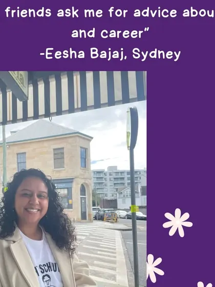 Our Sydney host is the friend everyone goes to for life and career advice. We empower women to be leaders in their own communities.