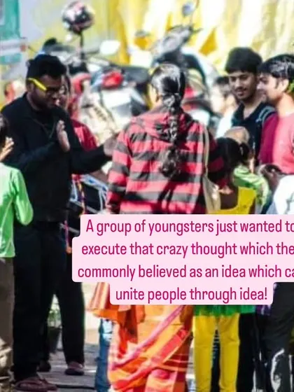 This is how it all started. A group of youngsters with a crazy idea to unite people through dance. This photo captures the grassroots energy of our early days, which laid the foundation for the movement.