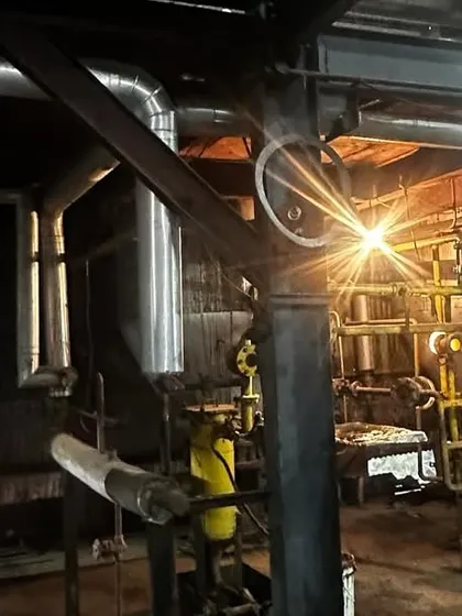 **Inside the Machinery of Business.** A look at the complex machinery at our client's refinery. Our job is to ensure the financial machinery behind the scenes runs just as smoothly.
