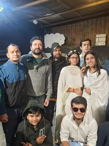 The cast and crew of 'Karma' and 'Bade Bhaisahab'. We are a close-knit team that works together to create memorable productions.