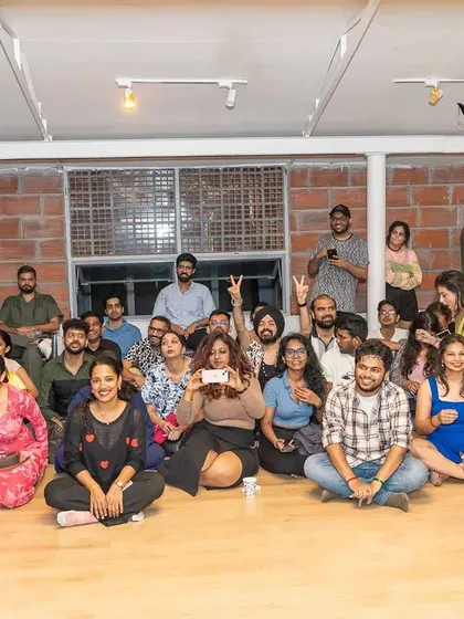A snapshot of our audience completely captivated by a performance. The Motley Mixer is a celebration of dance in all its forms.