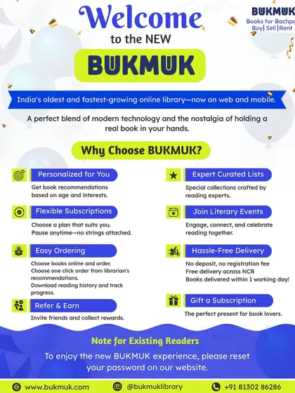 Wondering why you should choose Bukmuk? We offer personalized recommendations, expert curated lists, flexible subscriptions, and hassle free delivery. It's the perfect blend of modern technology and the nostalgia of holding a real book.