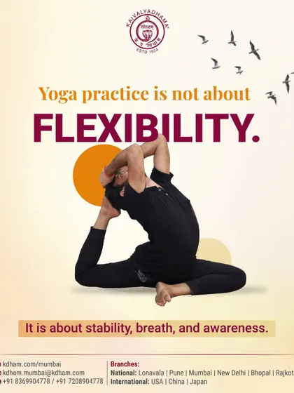 Many come to yoga seeking flexibility but stay when they discover stability. We teach yoga as a disciplined relationship between body, breath, and awareness, focusing on alignment and cultivation of inner steadiness.