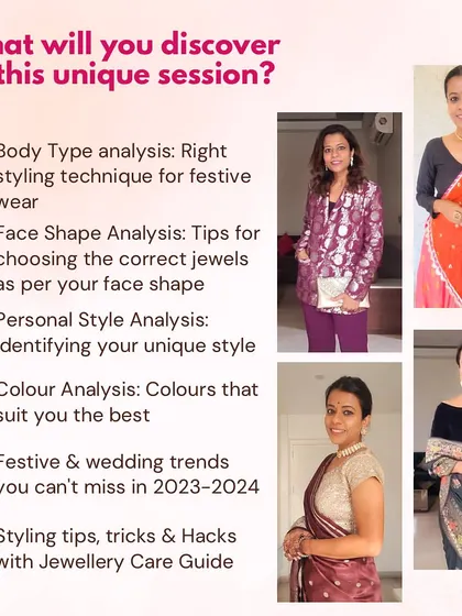 Prepare to shine this festive season. Join my exclusive one-on-one styling course to learn about body type analysis, choosing the right jewels, and identifying your unique style.