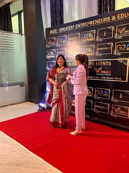 A moment from the Global Empire Events. Every recognition I receive is a tribute to the strong and courageous women I have the privilege of coaching.