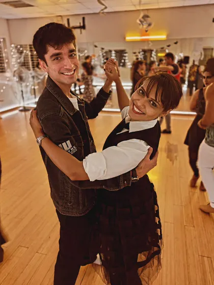 More Halloween fun. Our students really get into the spirit with their costumes and their dancing.
