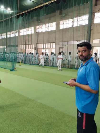 Our coaching staff, fully focused on identifying the most promising talent during the U-19 selection trials.