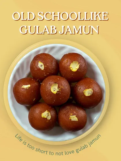 You can never go wrong with a classic gulab jamun. Ours are old school, just the way they should be, soft, sweet, and satisfying.