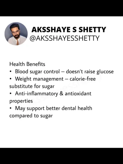 Monk fruit is a natural, calorie-free sweetener that supports blood sugar control and weight management. It also has anti-inflammatory properties and may be better for dental health compared to sugar.