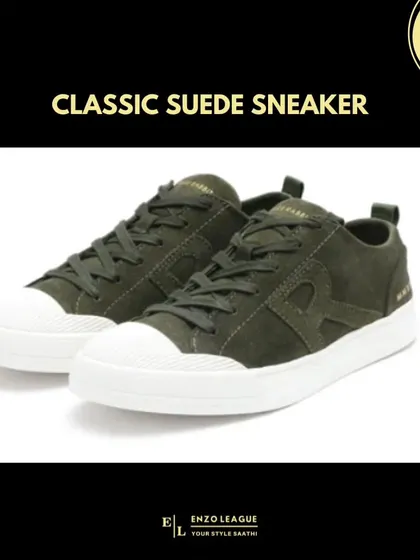 A classic suede sneaker offers a stylish, retro vibe. While they require a bit more care, their comfort and versatility make them a great addition to a travel wardrobe.