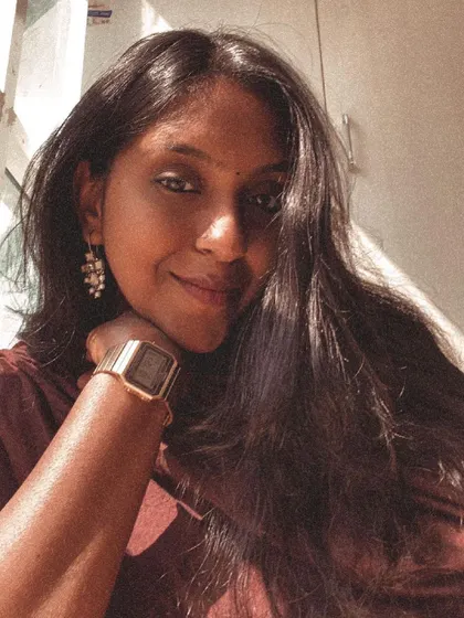 A sun-kissed selfie. Just a simple, happy moment.
