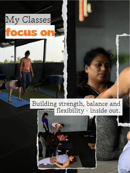 My classes are designed to build strength, balance, and flexibility from the inside out. We focus on the fundamentals of mindful movement to create a practice that is sustainable and deeply nourishing.