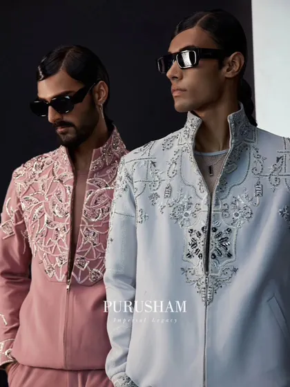 My bomber sets are designed for summertime elegance. The breathable fabrics and timeless silhouettes are perfect for everything from a daytime wedding event to an evening celebration.