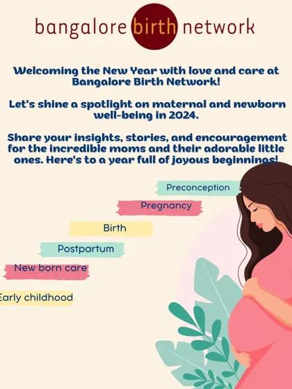 A New Year's welcome as we shine a spotlight on maternal and newborn well-being. We invite our community to share their stories and encouragement, fostering a space of shared experience and joyous beginnings.