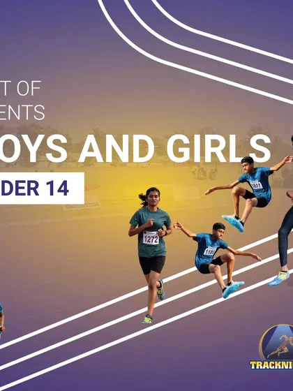 The U-14 category is now open at TrackNights for boys and girls to show their skills.