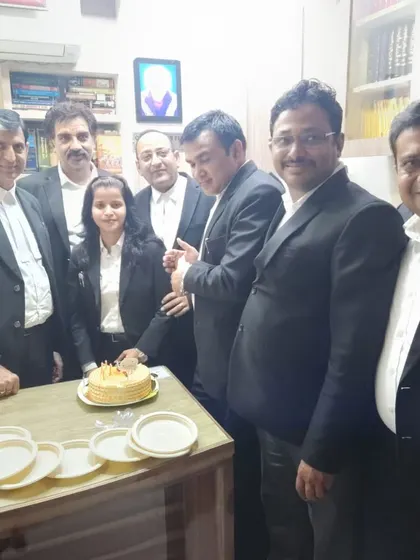 A double celebration for Advocate Sazia Sana, for her birthday and for clearing the AIBM exam. Her energy and dedication are commendable.