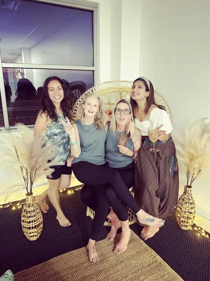 Peace and happiness with the incredible women of Flow Studio. My time in Australia was filled with so much warmth and learning.