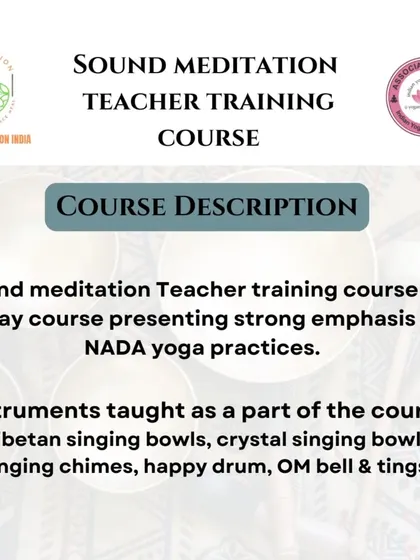 A description of my 3-day Teacher Training Course, which places a strong emphasis on Nada Yoga practices. You will learn to use a variety of instruments, including Tibetan bowls, crystal bowls, and the happy drum.