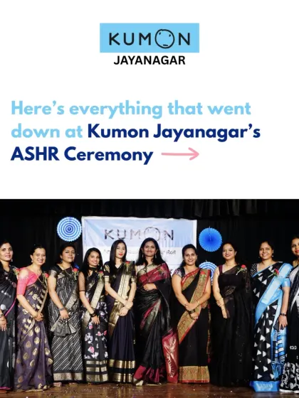 This photo captures the dedicated team of instructors at our ASHR ceremony. We believe that teamwork between students, parents, and our staff is what makes self-learning thrive.