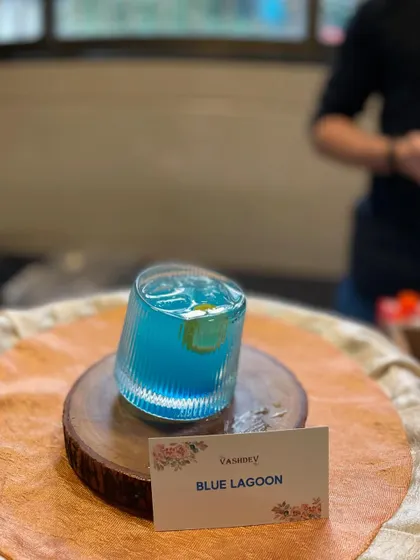 A classic for a reason, our Blue Lagoon mocktail is both visually stunning and delicious. It's a refreshing, non-alcoholic option that appeals to guests of all ages.