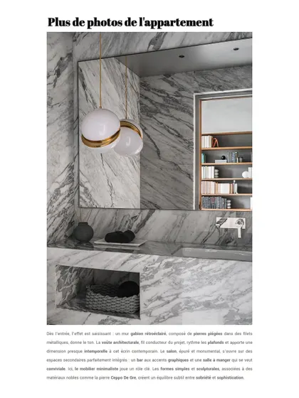 Our feature in the French publication Bienvenue Chez Ginette.