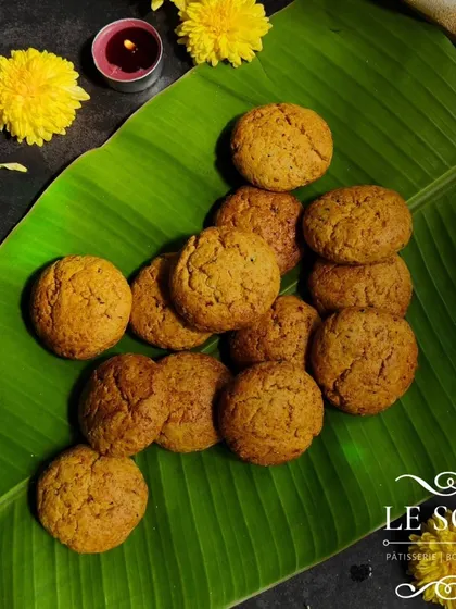 A batch of my savoury Masala Biscuits, perfect for snacking. I had to fine-tune the recipe to get this eggless version just right.
