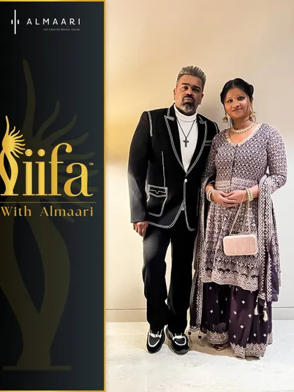 I had the honor of styling choreographer Caesar Gonsalves for the IIFA awards. He looks so sharp in this custom-styled look. It's a privilege to dress stars for their big moments.
