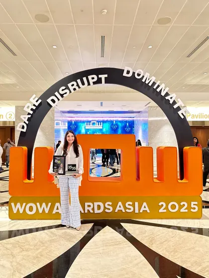 A full-length shot at the WOW Awards Asia, a night dedicated to celebrating the best in the event industry.
