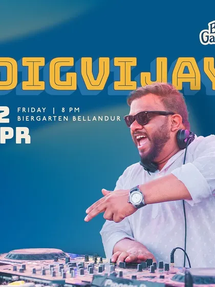 The flyer for my Friday gig at the new Biergarten in Bellandur. Excited to bring the music to a new venue.