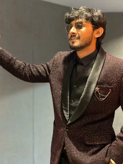 The full look. This pre-loved suit offers a complete, stylish ensemble that’s ready for any high-profile party or event.