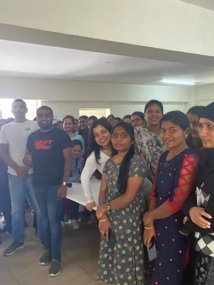A group photo with some of the participants after the self-defense workshop. It's rewarding to see them leave with more confidence and skills.