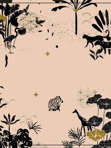 Embrace the bold side of luxury with this design from my Wild Noir Collection. Inspired by the fierce beauty of nature, it brings power, passion, and sophistication into every space.