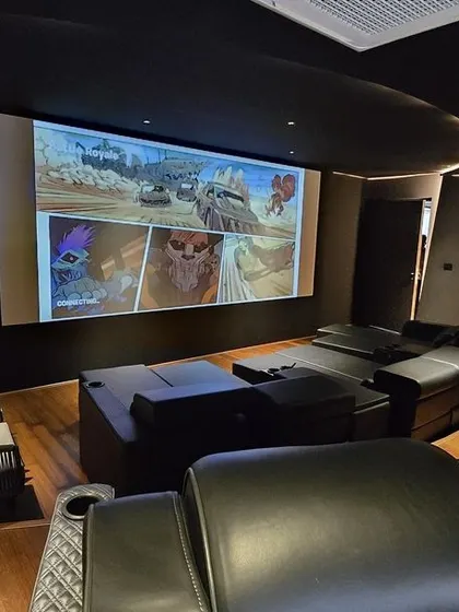 The system is versatile enough for any type of content, from high-action gaming to cinematic movies.
