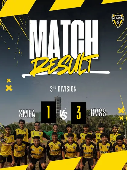 A tough 1-3 loss for our Third Division squad. We believe that in every loss, there is a lesson. We use these results to refocus, train harder, and come back stronger.