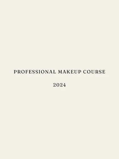 Announcing my Professional Makeup Course for 2024. This is where your journey to becoming a certified, industry ready makeup artist begins.