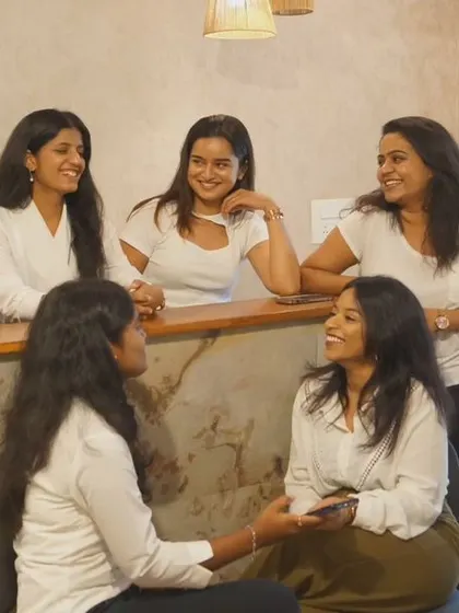A candid moment with my team. We are a group of creative and dedicated professionals who collaborate seamlessly to bring your vision to life.
