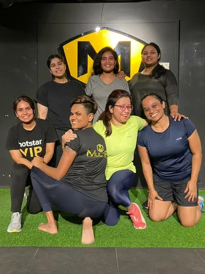 Our amazing women's crew. We provide a safe and empowering space for women to train hard and support each other.