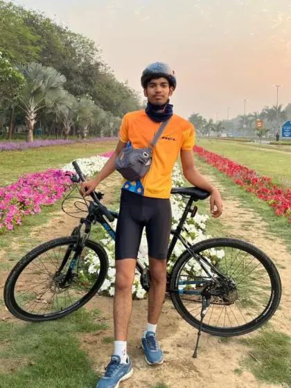 Our younger riders also join in for the easy morning spins, soaking in the good vibes and building their passion for cycling.