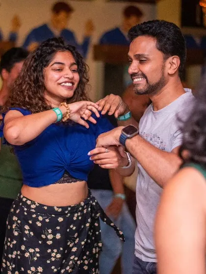 More smiles and great vibes from our weekly social. It's a place to let loose and enjoy the music.