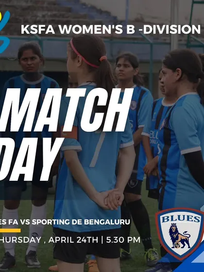 A motivational match day poster for our women's team, emphasizing unity and playing with heart. This captures the spirit I instill in all our teams.
