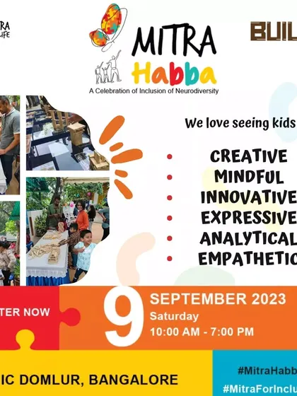 I was thrilled to be part of Mitra Habba, a celebration of the inclusion of neurodiversity. My building station offers a space where every child can explore STEAM concepts and develop cognitive skills in a way that celebrates their unique strengths.