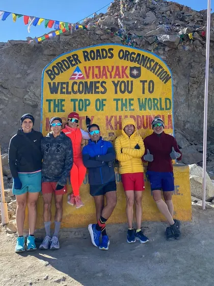 The team looks ready and acclimatized. The preparation for a high-altitude ultra like this takes months of dedication and sacrifice.