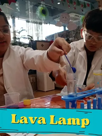 Building a DIY lava lamp. This classic experiment is a visually captivating way to learn about liquid density and chemical reactions.